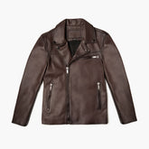 W Motorcycle Jacket | Old English