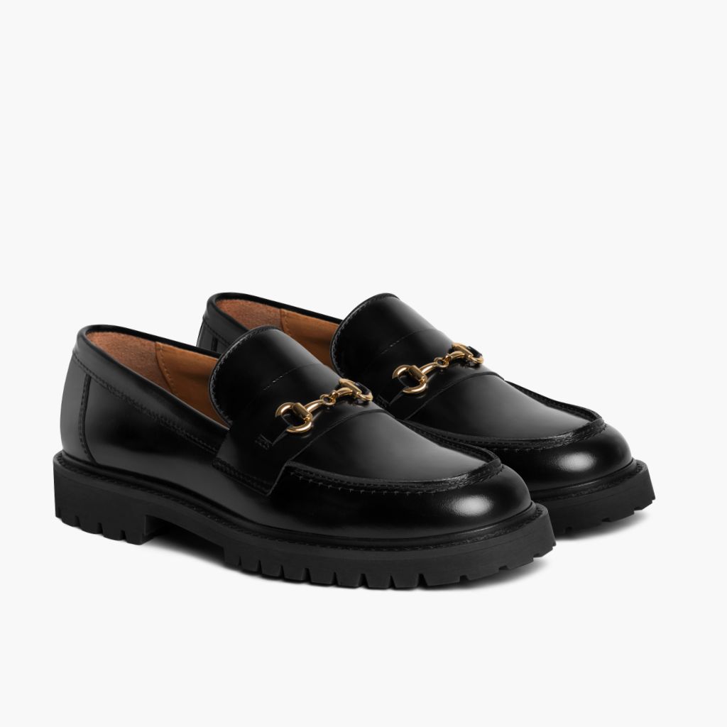 S Penny | Black & Gold