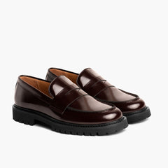 S Penny | Burgundy