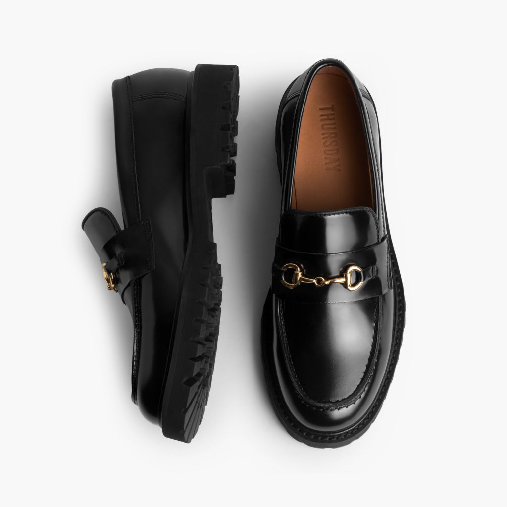 S Penny | Black & Gold