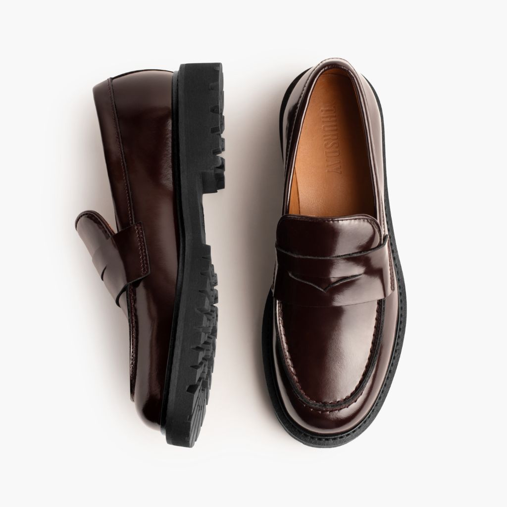S Penny | Burgundy