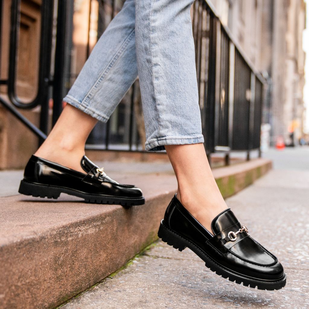 S Penny | Black & Gold