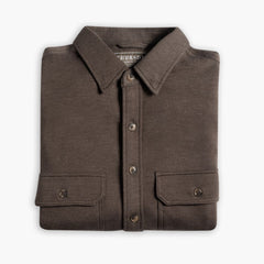 Everyday Button-Down Shirt | Brown (Two Pocket)