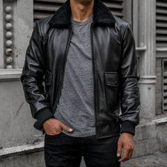 S Flight Jacket | Black