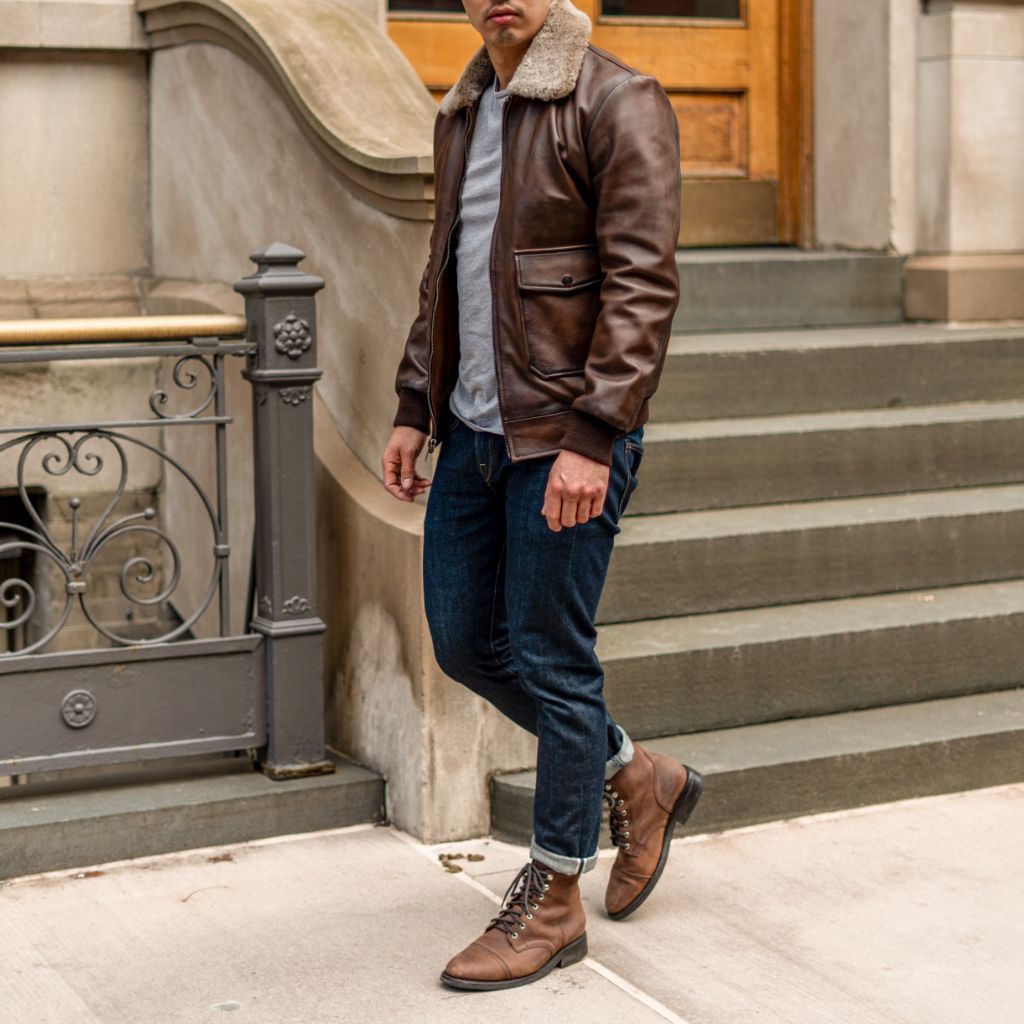 S Flight Jacket | Anejo