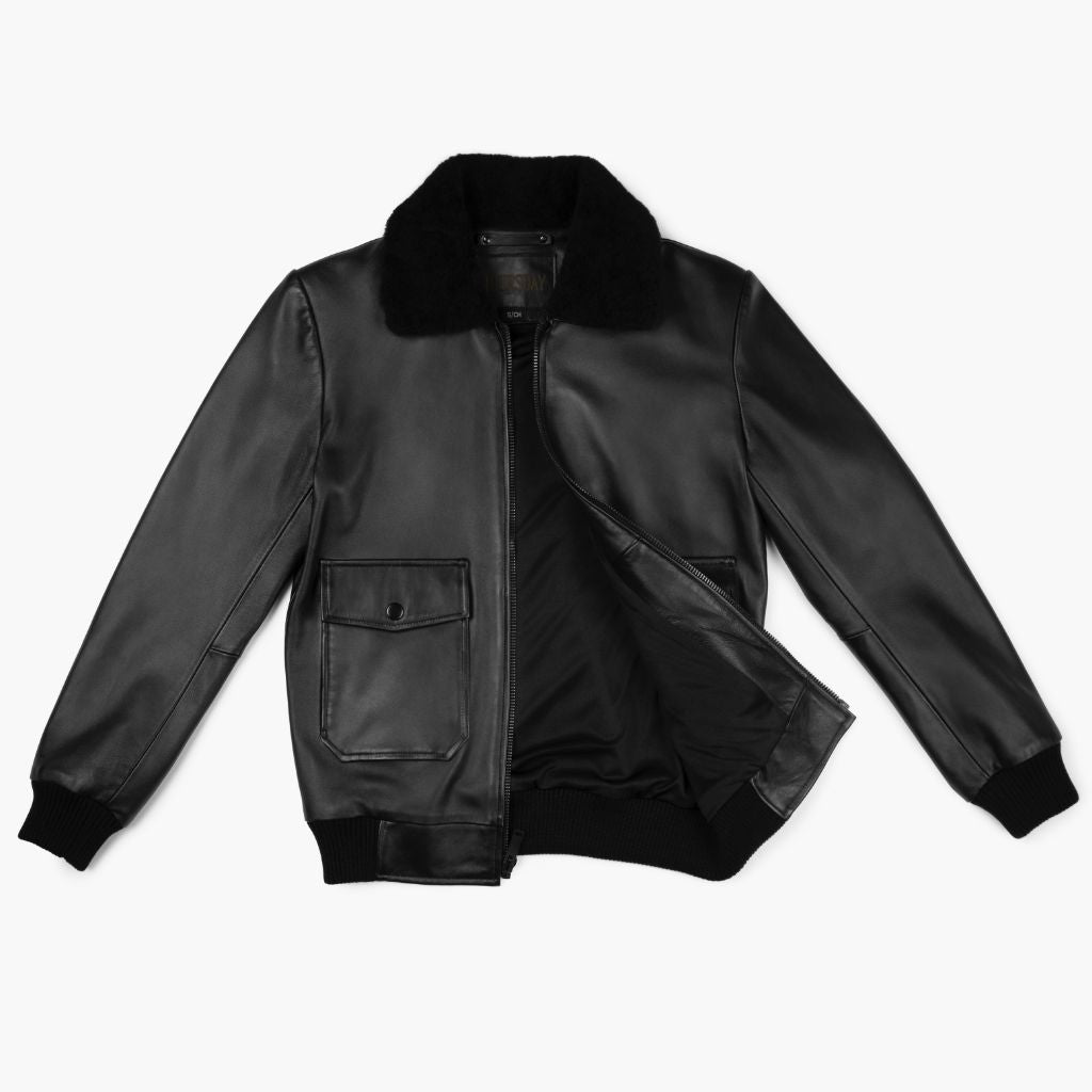 S Flight Jacket | Black