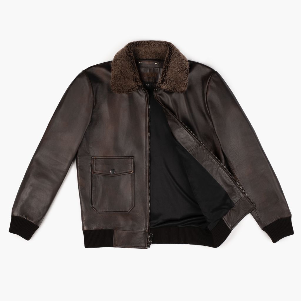 S Flight Jacket | Black Coffee