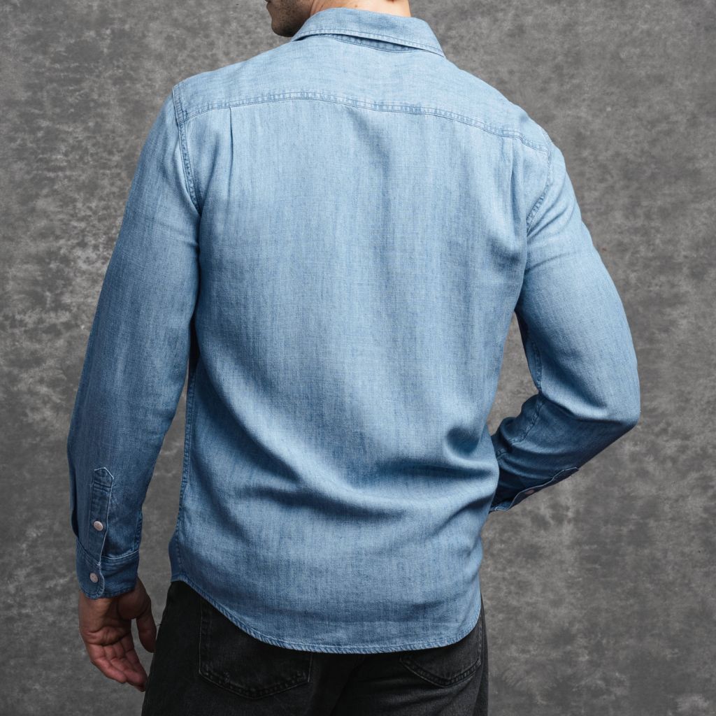Chambray Workshirt | Vintage Indigo