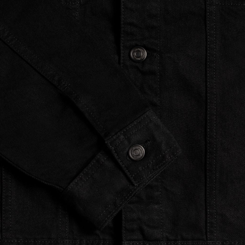 Denim Trucker Jacket | Pitch Black