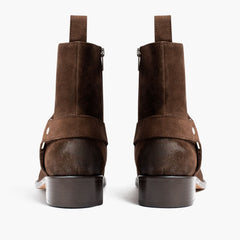 Harness | Dark Brown Suede