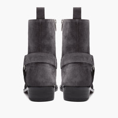 Harness | Grey Suede