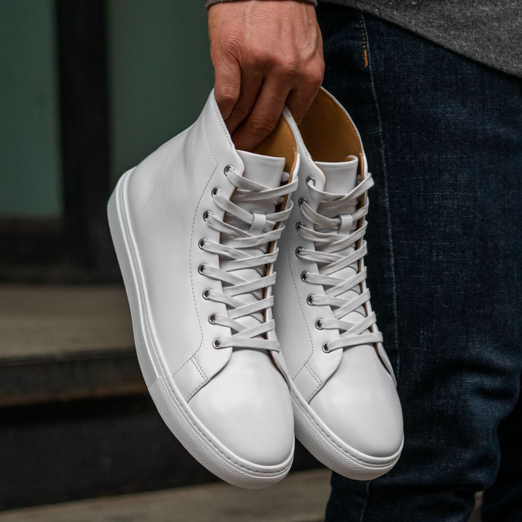 S Premier High Top | White