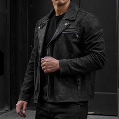 S Motorcycle Jacket | Black Matte