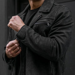 S Motorcycle Jacket | Black Matte