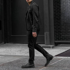 S Motorcycle Jacket | Black Matte