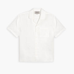 Linen Camp Shirt | White