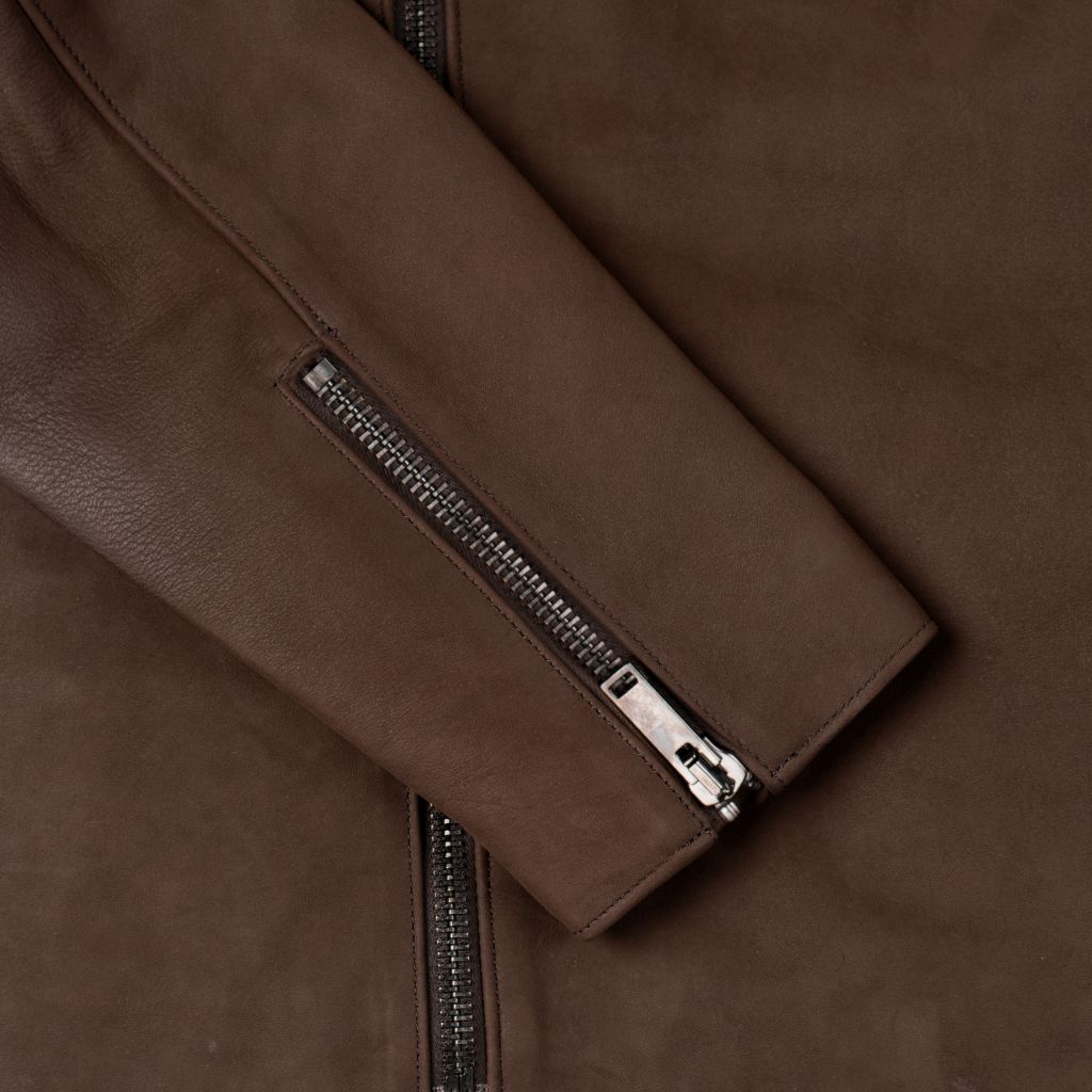 S Motorcycle Jacket | Tobacco