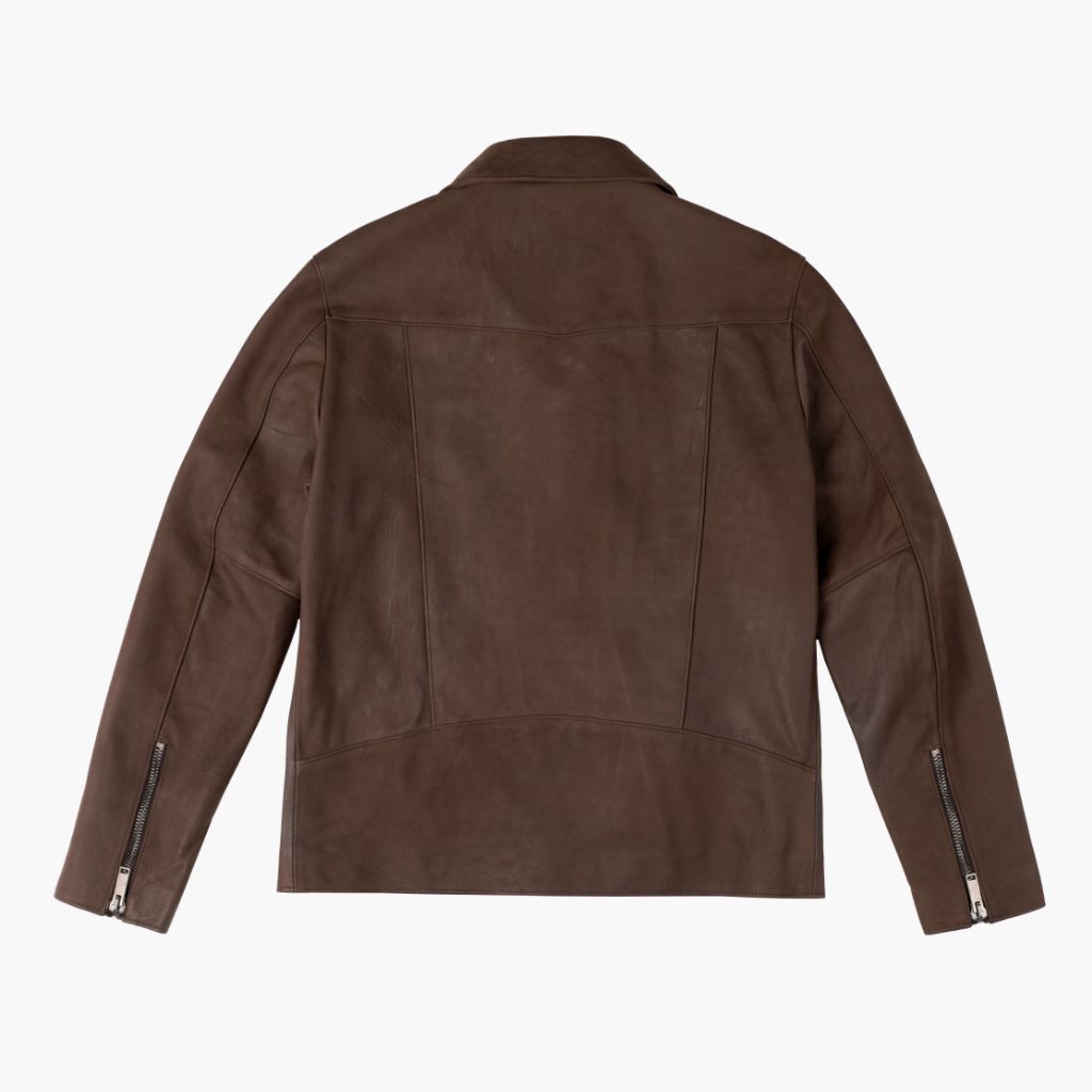 S Motorcycle Jacket | Tobacco