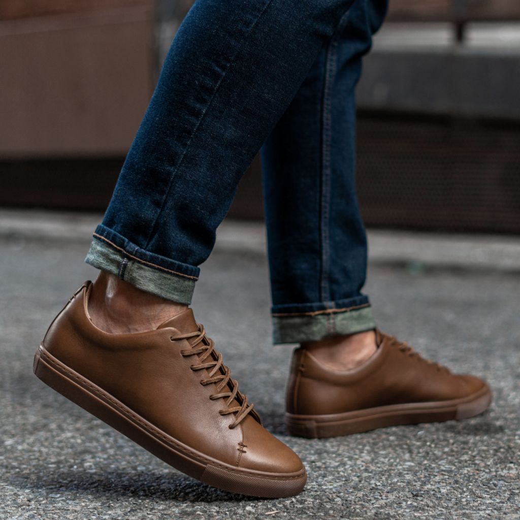 S Premier Low Top | Hickory Vachetta