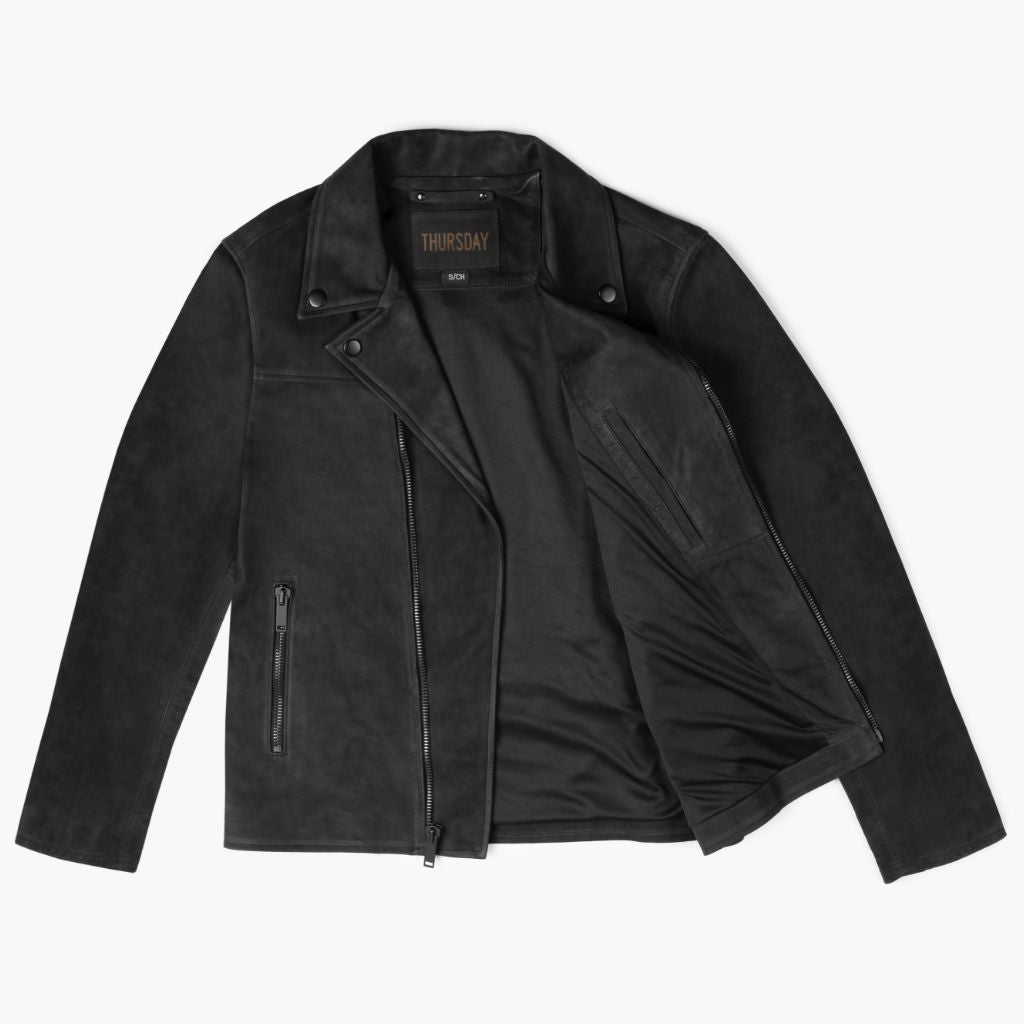 S Motorcycle Jacket | Black Matte