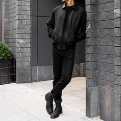 Major League Jacket | Black Matte