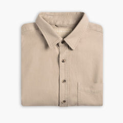 Solid Shirt | Taupe