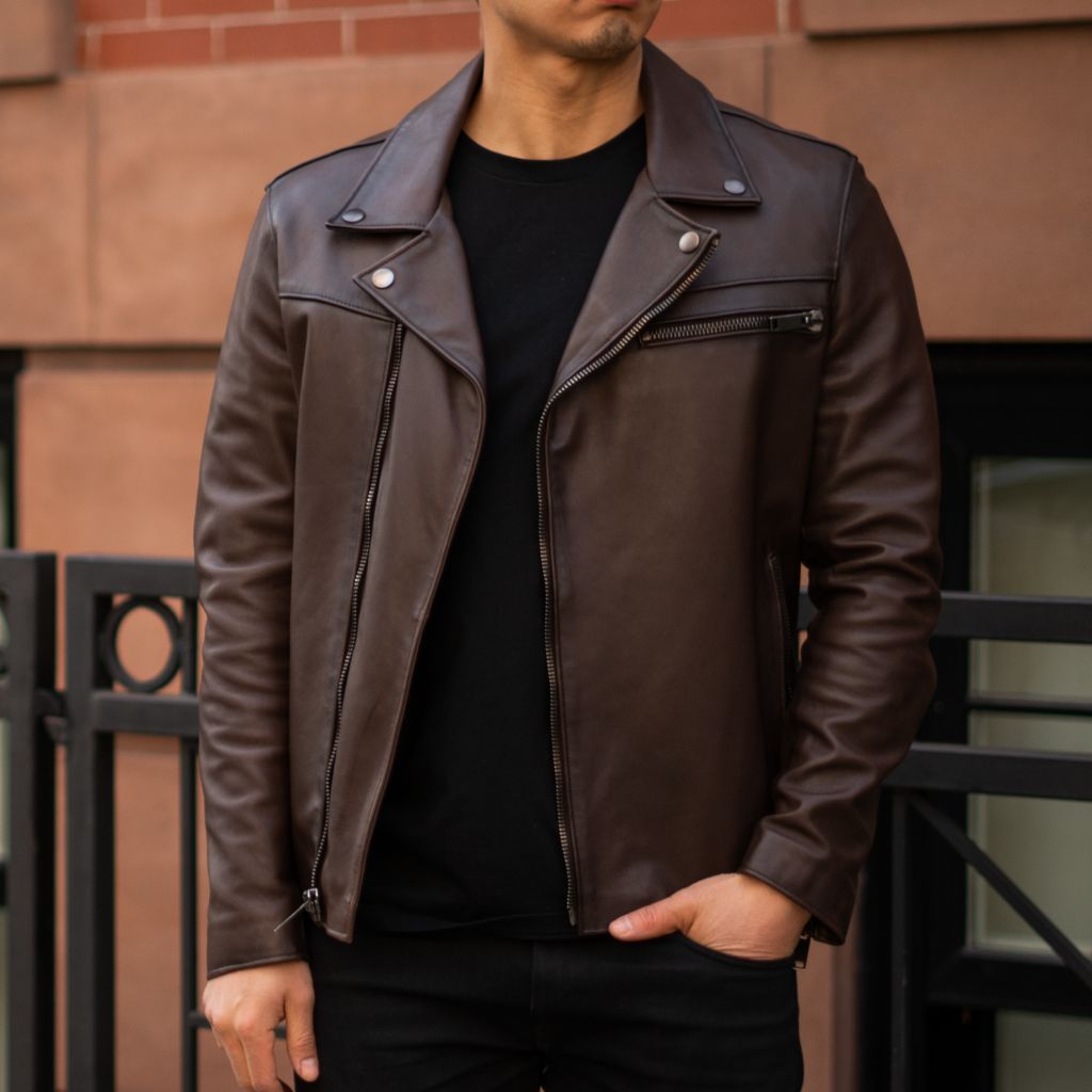 S Motorcycle Jacket | Old English