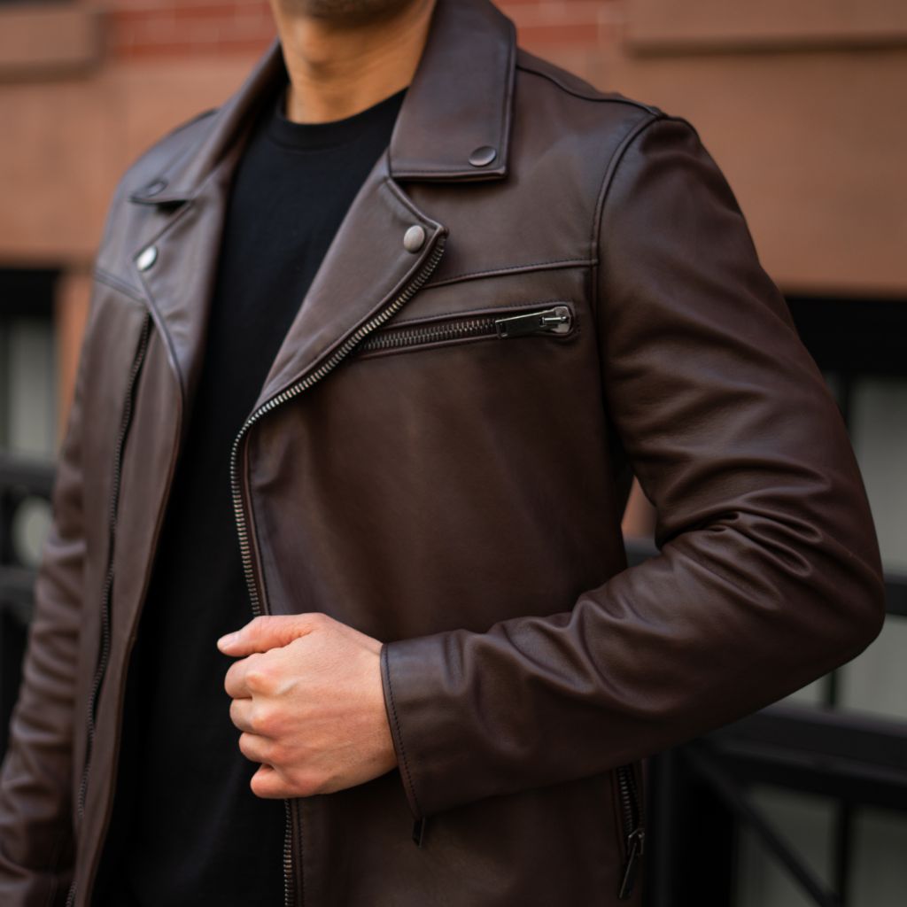 S Motorcycle Jacket | Old English