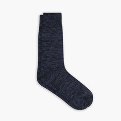 Women's Marled Sock | Midnight Blue