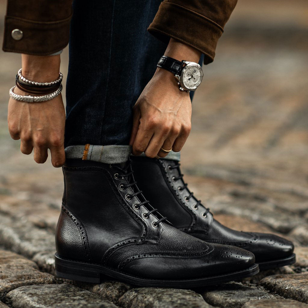 S Wingtip | Black