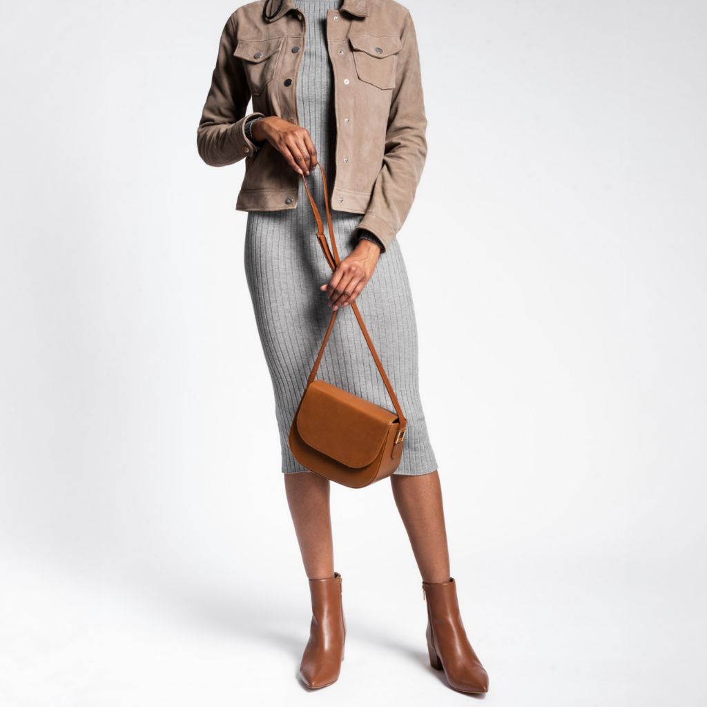 Crossbody Bag | Saddle