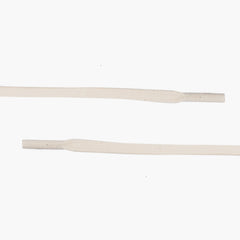 Flat Waxed Cotton Laces | Cream