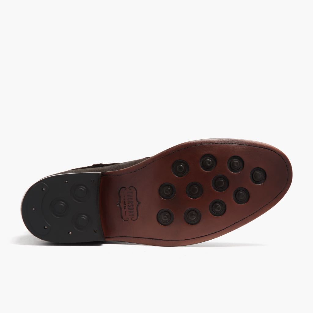 S Rogue | Dark Olive Suede